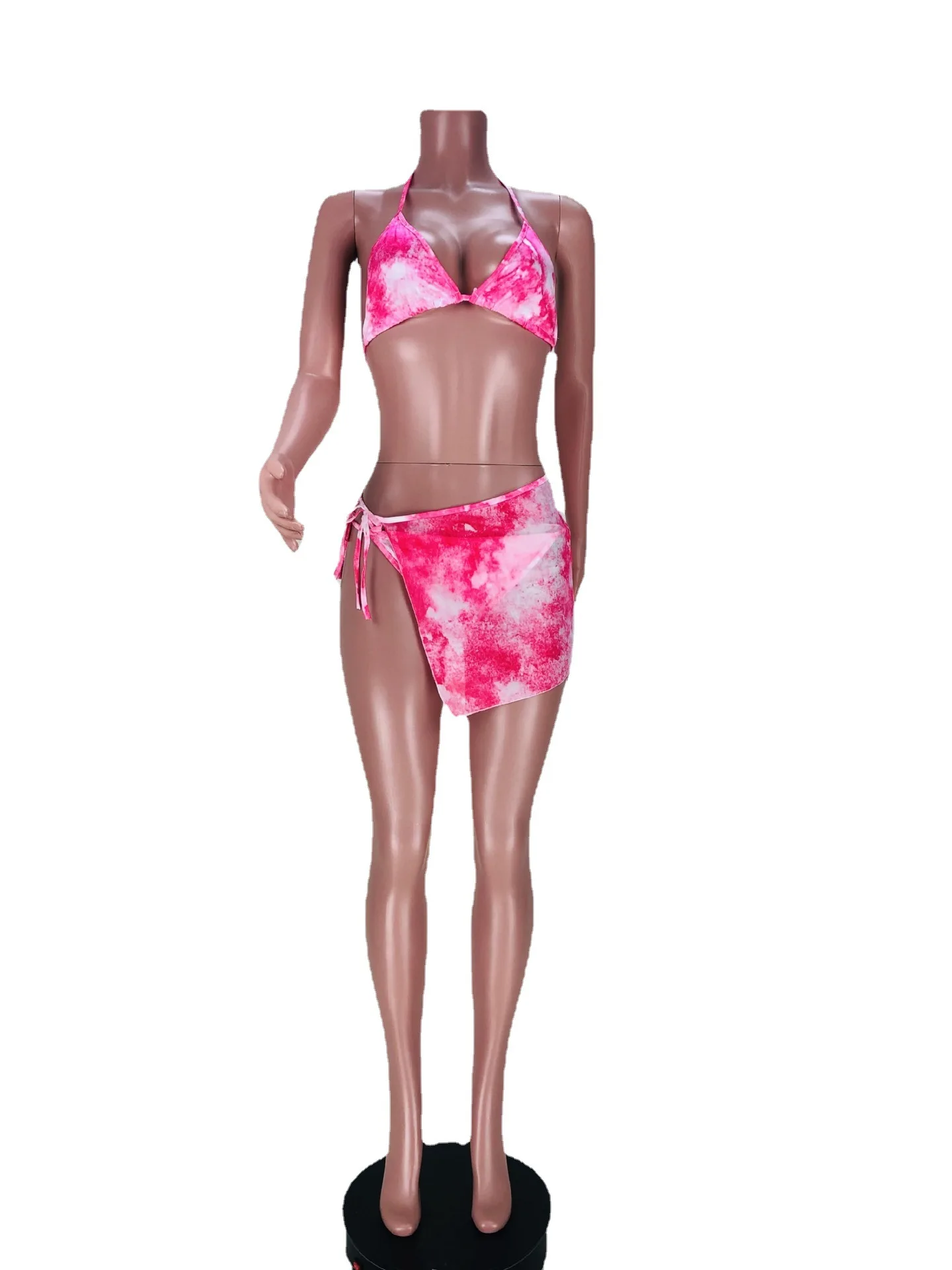 Prowow 3pcs Women Bikini Set Lace Up Bra Panty Cover-ups Bathing Suits Fashion Print Swimwer for Lady Summer Beachwear Swimsuits
Prowow 3pcs Women Bikini Set Lace Up Bra Panty Cover-ups Bathing Suits Fashion Print Swimwer for Lady Summer Beachwear Swimsuits