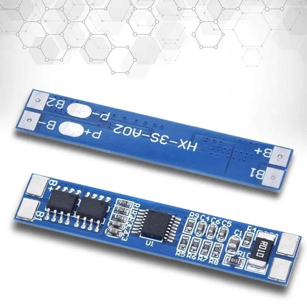 18650 Lithium Battery Charger Protection Board 11.1V Anti-overcharge Current 8A 12.6V Limit And Overdischarge Protection U4Q6
18650 Lithium Battery Charger Protection Board 11.1V Anti-overcharge Current 8A 12.6V Limit And Overdischarge Protection U4Q6