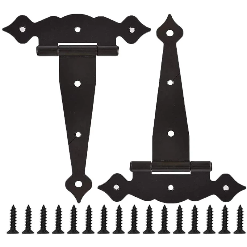 Heavy Duty Gate Hinges 8inch Strap Hinges Shed Door Hinges Barn Door Hinges for Wooden Fences Decorative Hinges 2Pcs
Heavy Duty Gate Hinges 8inch Strap Hinges Shed Door Hinges Barn Door Hinges for Wooden Fences Decorative Hinges 2Pcs