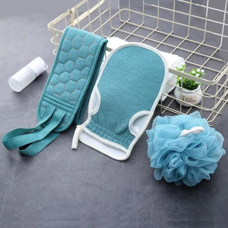 3pcs/set Body Cleaning Washcloth Soft Brush Home Hotel Bathroom Shower Ball Scrubber Set Exfoliating Skin Towel Bath brush
3pcs/set Body Cleaning Washcloth Soft Brush Home Hotel Bathroom Shower Ball Scrubber Set Exfoliating Skin Towel Bath brush