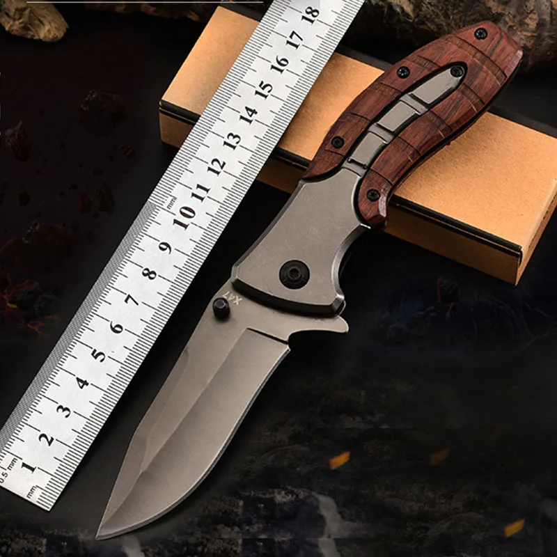 X47 440 Tactical Knife Field Survival Multifunctional Hunting Knife 57HRC High Hardness Folding Knifes
X47 440 Tactical Knife Field Survival Multifunctional Hunting Knife 57HRC High Hardness Folding Knifes