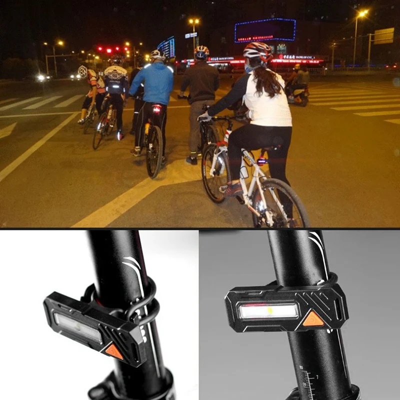 HOT USB Rechargeable Tail Light Bicycle LED Running Light Mountain Bike Bicycle Warning Tail Light Riding Accessories
HOT USB Rechargeable Tail Light Bicycle LED Running Light Mountain Bike Bicycle Warning Tail Light Riding Accessories