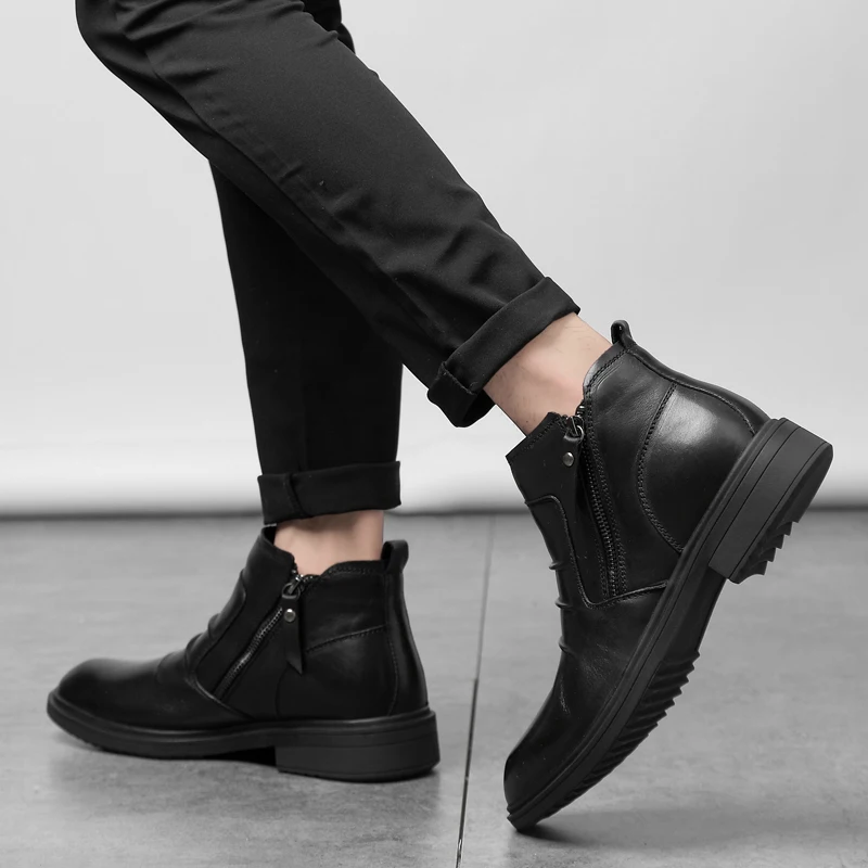 Causal Shoes For Men Mens Boots Casual Leather Shoes For Men Sport Black Sneaker Men's Sneakers Fashion Leisure Flat
Causal Shoes For Men Mens Boots Casual Leather Shoes For Men Sport Black Sneaker Men's Sneakers Fashion Leisure Flat