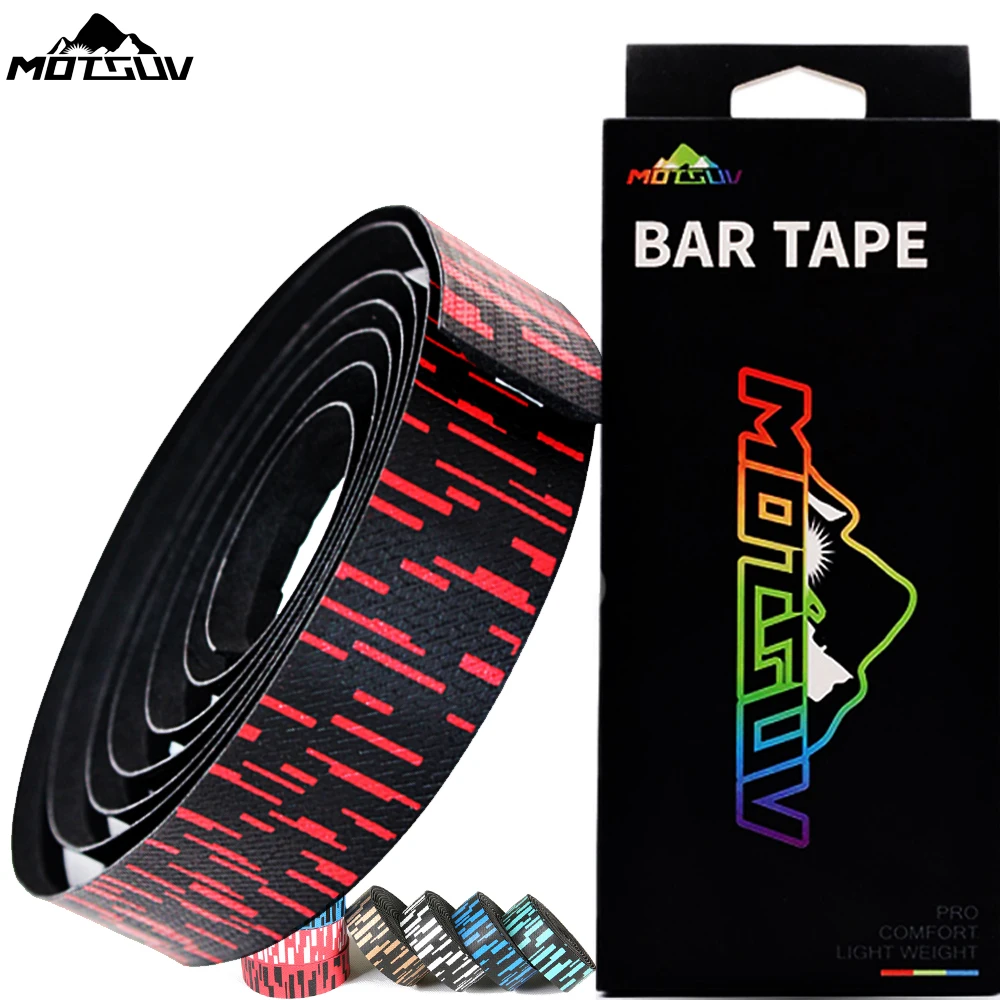 MOTSUV 2PCS Lightweight Sticky EVA Road Bike Handlebar Tape Anti-slip Breathable Bike Bars Tape Cycling Bicycle Handlebar Tape
MOTSUV 2PCS Lightweight Sticky EVA Road Bike Handlebar Tape Anti-slip Breathable Bike Bars Tape Cycling Bicycle Handlebar Tape