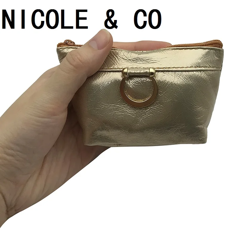 NICOLE & CO 2021 New Fashion Card purse woman Leather Coin Pouch Mini Wallets Solid Genuine Leather Zipper Small Purse
NICOLE & CO 2021 New Fashion Card purse woman Leather Coin Pouch Mini Wallets Solid Genuine Leather Zipper Small Purse