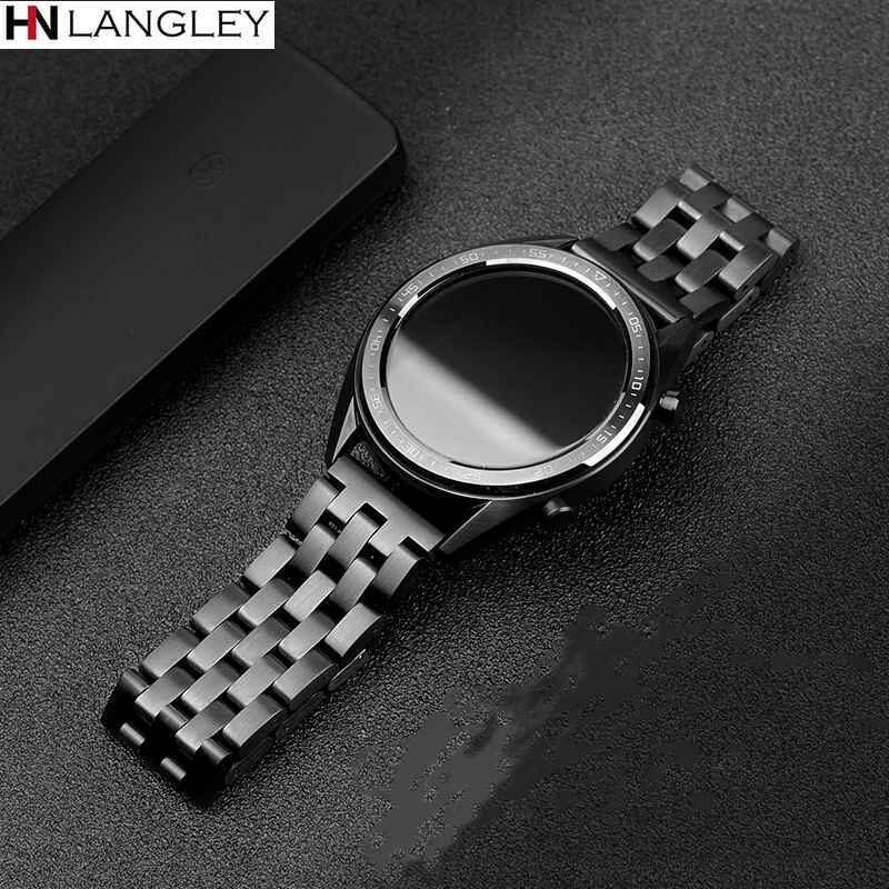 20/22 mm Metal Stainless Steel Watch band For Huawei Watch GT 2 Pro Magic Band Smart Watch Replacement Strap for Gear S3 Galaxy
20/22 mm Metal Stainless Steel Watch band For Huawei Watch GT 2 Pro Magic Band Smart Watch Replacement Strap for Gear S3 Galaxy
