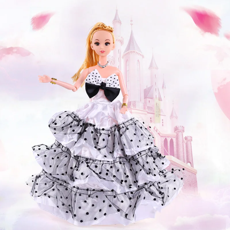 BJD doll 11 joint princess suit big gift box wedding dress girl child birthday toy dress up play house dolls for girls
BJD doll 11 joint princess suit big gift box wedding dress girl child birthday toy dress up play house dolls for girls