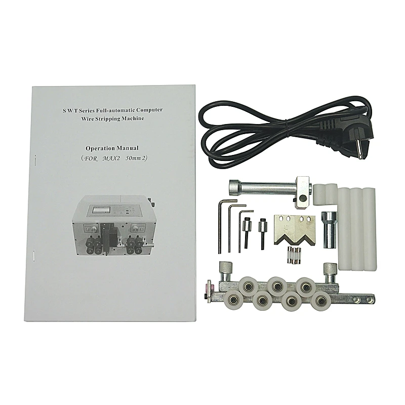SWT-508MAX wire cutting crimping from 0.1 to 13mm 500W SWT508MAX 4-wheel drive automatic wire stripping and peeling machine
SWT-508MAX wire cutting crimping from 0.1 to 13mm 500W SWT508MAX 4-wheel drive automatic wire stripping and peeling machine