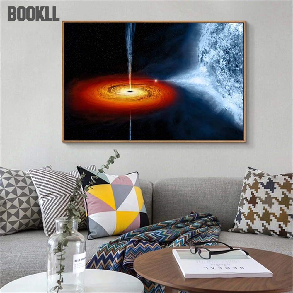 Black Hole Posters Universe Art Canvas Painting Print Nebula Galaxy Wall Pictures for Living Room Home Decoratio Maison
Black Hole Posters Universe Art Canvas Painting Print Nebula Galaxy Wall Pictures for Living Room Home Decoratio Maison