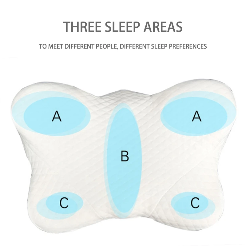 Butterfly Shaped Slow Rebound Health Memory Pillow Cervical Spine Care Sponge Health Pillow Comfortable Sponge Pillow
Butterfly Shaped Slow Rebound Health Memory Pillow Cervical Spine Care Sponge Health Pillow Comfortable Sponge Pillow