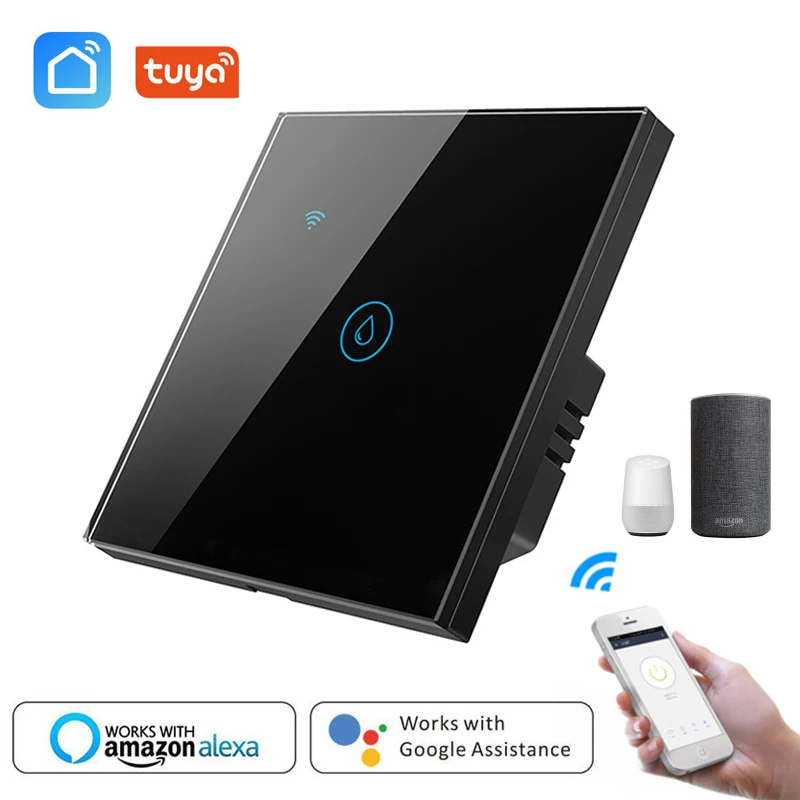 Tuya Wifi Smart Switch Water Heater Switches Voice Timing Remote Control Touch Panel Timer Outdoor Work Alexa Google Home 2021
Tuya Wifi Smart Switch Water Heater Switches Voice Timing Remote Control Touch Panel Timer Outdoor Work Alexa Google Home 2021