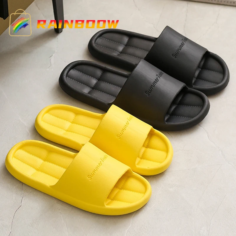 2022 Home Slippers Men Women Non-slip Bathroom Shoes Boy Girl Unisex Slippers Summer House Hotel Sandals Flat Shoe Zapatos Mujer
2022 Home Slippers Men Women Non-slip Bathroom Shoes Boy Girl Unisex Slippers Summer House Hotel Sandals Flat Shoe Zapatos Mujer