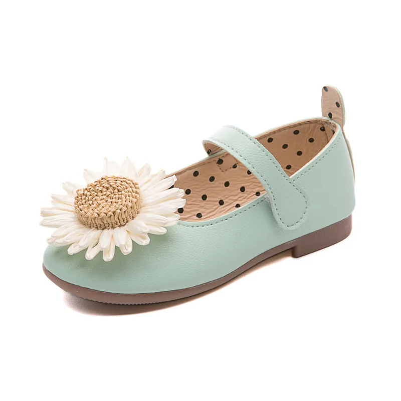 Princess Kids Flats Shoes For Girls Fashion Floral Children Mary Janes With Sun Flowers Sweet Dress Shoes For Wedding Party Soft
Princess Kids Flats Shoes For Girls Fashion Floral Children Mary Janes With Sun Flowers Sweet Dress Shoes For Wedding Party Soft