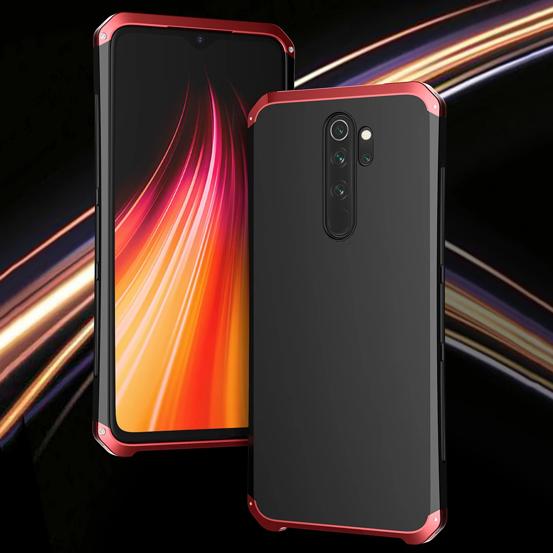 Защитный чехол для Xiaomi Mi10 Mix 2s 2 10 9 5s Plus SE Redmi Note8 PRO K30 Note 5 5A 4 4X 7 6 8 3 алюминиевый сплав
