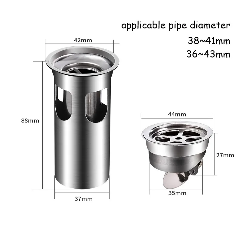 Gravity Flip Cover Stainless Steel Floor Drain Core Odor-proof Insect-proof Double Anti-clogging Floor Drain Cover For Bathroom
Gravity Flip Cover Stainless Steel Floor Drain Core Odor-proof Insect-proof Double Anti-clogging Floor Drain Cover For Bathroom