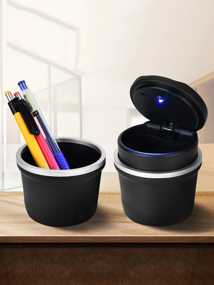 Portable Car Auto Ashtray Smokeless Ashtray Cigarette Holder with Inner LED Light and Anti-slip Rubber Bottom
Portable Car Auto Ashtray Smokeless Ashtray Cigarette Holder with Inner LED Light and Anti-slip Rubber Bottom
