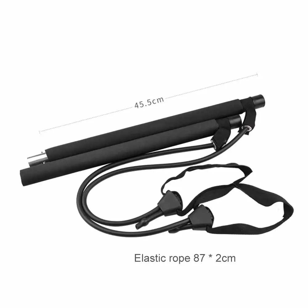 Pilates Bar Resistance Band Portable Pilates Stick Yoga Exercise Bar Foot Loop for Home Gym Workout Strength Training
Pilates Bar Resistance Band Portable Pilates Stick Yoga Exercise Bar Foot Loop for Home Gym Workout Strength Training