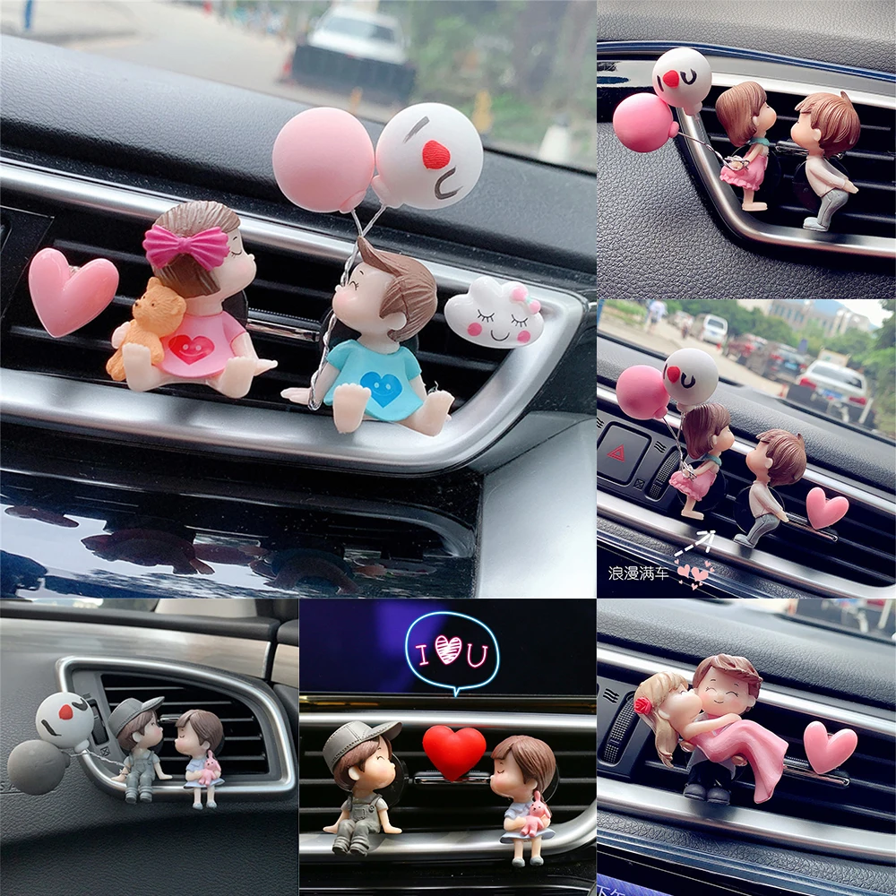 Auto Decor Couple Car Air Vent Lovely Freshener Essential Oil Perfume Clip Scent Aromas Diffuser
Auto Decor Couple Car Air Vent Lovely Freshener Essential Oil Perfume Clip Scent Aromas Diffuser