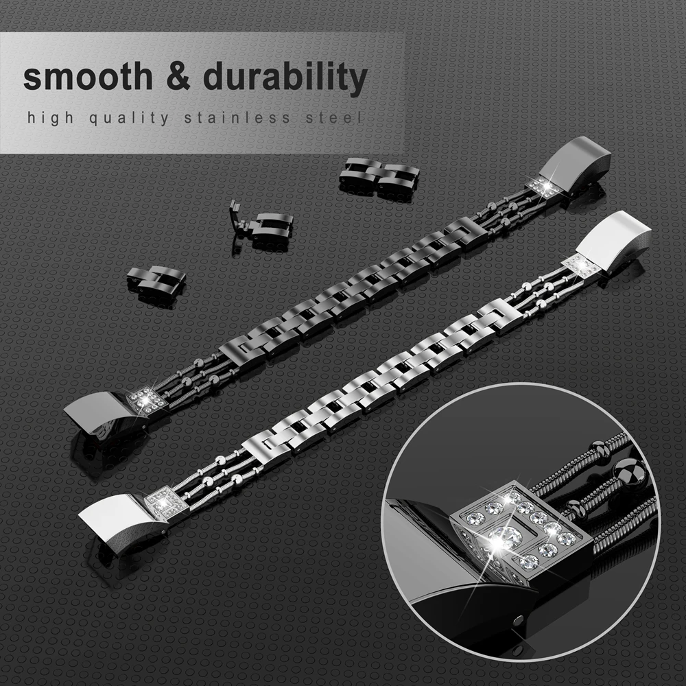For Fitbit Alta Bands Metal Replacement Bands Metal Accessories Straps Bracelet Bangle Wrist Bands Women
For Fitbit Alta Bands Metal Replacement Bands Metal Accessories Straps Bracelet Bangle Wrist Bands Women