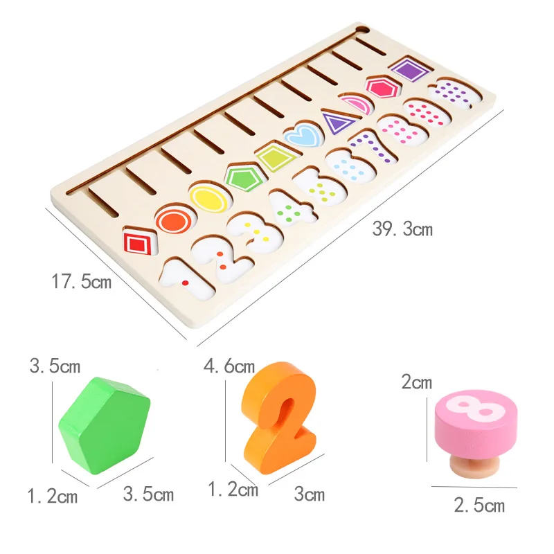 Wooden Montessori Educational Puzzle Toys Early Learning Shape Color Matching Math Cognition Classification Game Board Toys
Wooden Montessori Educational Puzzle Toys Early Learning Shape Color Matching Math Cognition Classification Game Board Toys