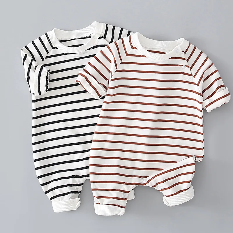 Baby Clothes Baby Clothes Onesies Spring Clothes Baby Stripes Children's Clothes Boys' Romper
Baby Clothes Baby Clothes Onesies Spring Clothes Baby Stripes Children's Clothes Boys' Romper