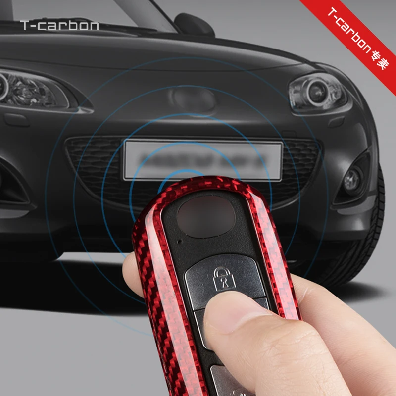 Carbon Fiber Key Fob Cover for Mazda 2 3 Axela 5 6 Atenza 8 CX-3 CX-4 CX-5 CX-7 CX-9 MX-5 CarKey Fob Case
Carbon Fiber Key Fob Cover for Mazda 2 3 Axela 5 6 Atenza 8 CX-3 CX-4 CX-5 CX-7 CX-9 MX-5 CarKey Fob Case