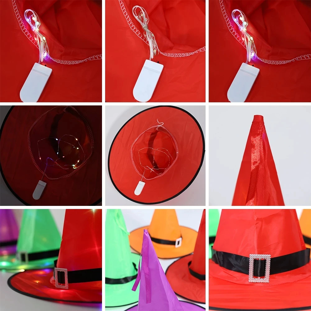 Halloween Decoration Witch Hat LED Lights Halloween Witch Hat Outdoor Tree Hanging Decorations Children's Party Decoration Home
Halloween Decoration Witch Hat LED Lights Halloween Witch Hat Outdoor Tree Hanging Decorations Children's Party Decoration Home