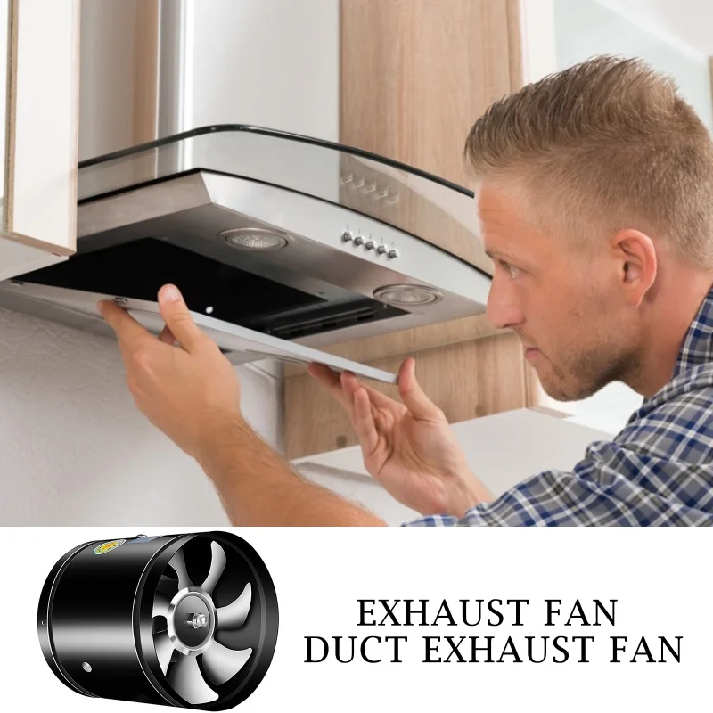 New Hot 4 Inch Inline Duct Fan 76 CFM 220V 20W Exhaust Vent HVAC System For Bathroom Basement Greenhouse Attic Kitchen Low Noise
New Hot 4 Inch Inline Duct Fan 76 CFM 220V 20W Exhaust Vent HVAC System For Bathroom Basement Greenhouse Attic Kitchen Low Noise