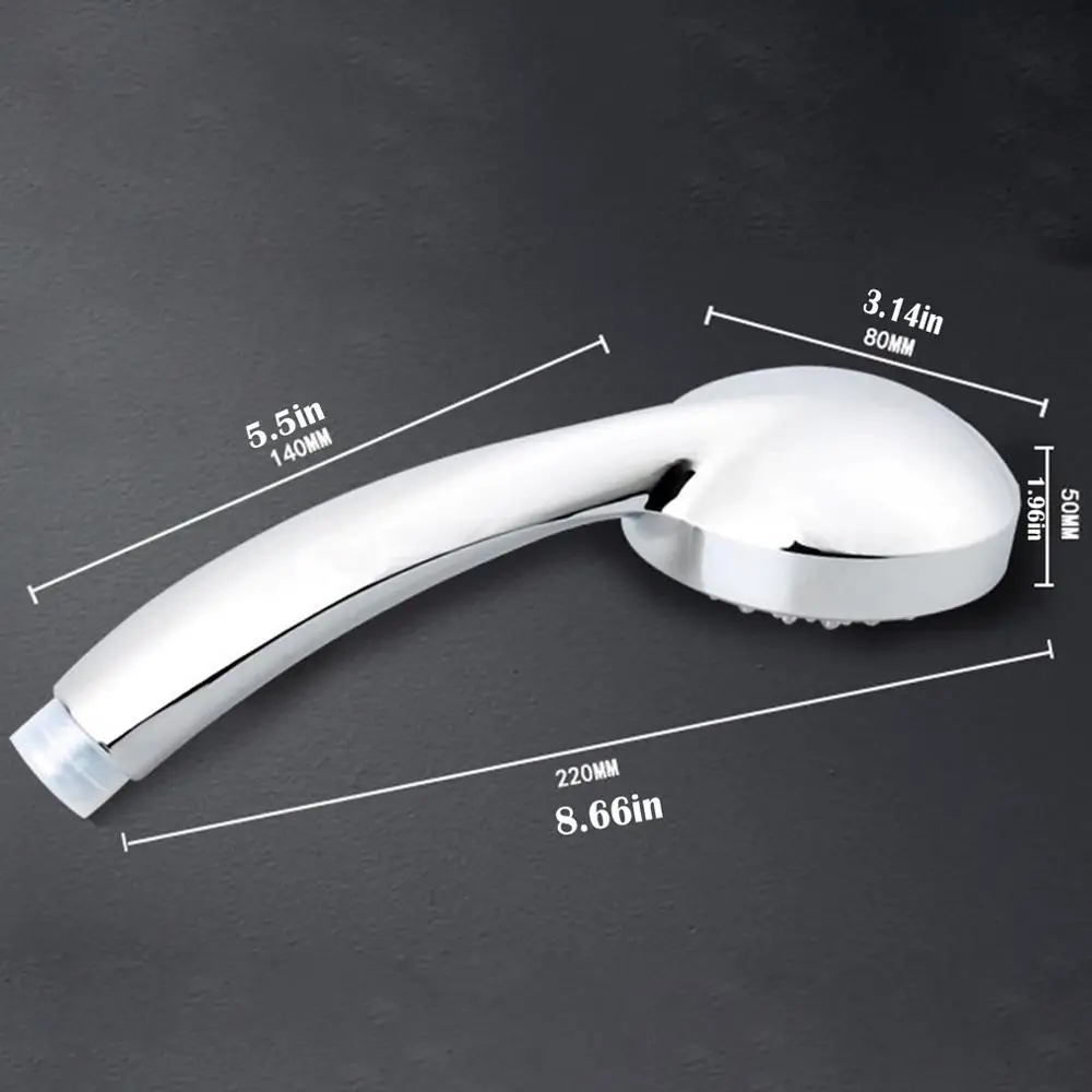 1PC High-pressure Nozzle Shower Head ABS Bathroom Accessories High Pressure Water Saving Rainfall Chrome Shower Head
1PC High-pressure Nozzle Shower Head ABS Bathroom Accessories High Pressure Water Saving Rainfall Chrome Shower Head