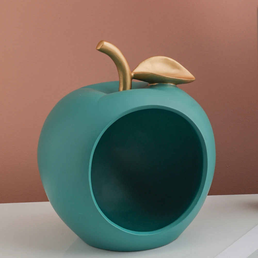 Creative Apple Resin Figurine Key Makeup Storage Box Home Decoration Living Room Decor Bedroom Ornament Office Decorative Gifts
Creative Apple Resin Figurine Key Makeup Storage Box Home Decoration Living Room Decor Bedroom Ornament Office Decorative Gifts