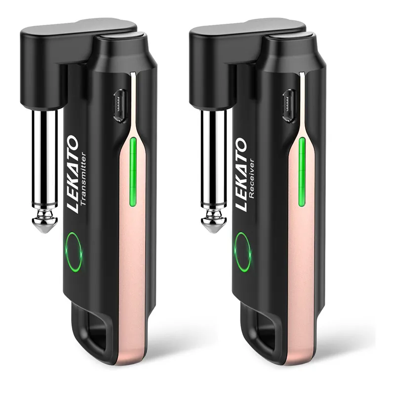 LEKATO Transmitter Receiver WS-70 Wireless Guitar System Built-In Rechargeable Audio Guitar Wireless System 70 Channels 40M
LEKATO Transmitter Receiver WS-70 Wireless Guitar System Built-In Rechargeable Audio Guitar Wireless System 70 Channels 40M