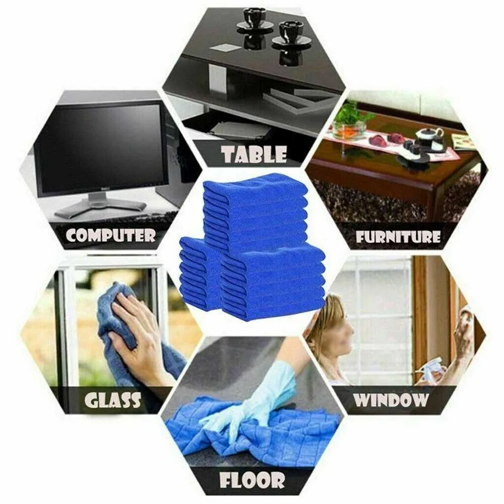 25pcs Superfine Fiber Towels Car Cleaning Detailing Soft Cloths Wash Duster Large
25pcs Superfine Fiber Towels Car Cleaning Detailing Soft Cloths Wash Duster Large