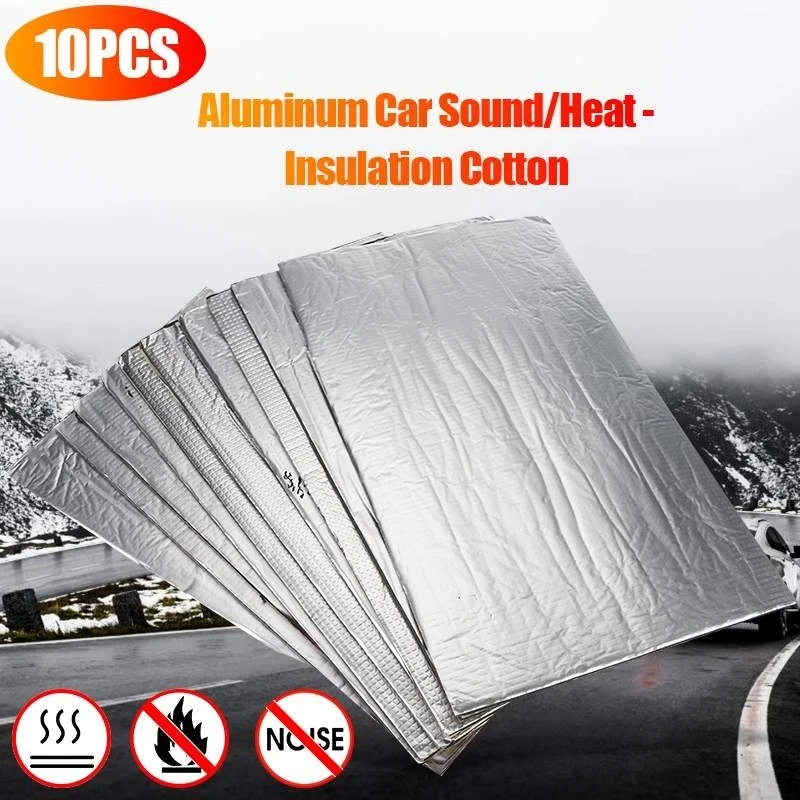 10PCS Car Soundproof Foam Sound Hot Deadener Mat Noise Proof Bonnet Insulation Deadening Engine Firewall Heat Cotton Sticker
10PCS Car Soundproof Foam Sound Hot Deadener Mat Noise Proof Bonnet Insulation Deadening Engine Firewall Heat Cotton Sticker