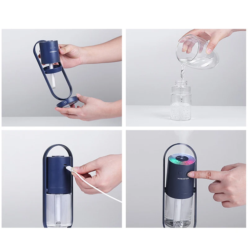 'The Best' Mini Humidifier USB with Colorful Atmospheres Light Household Air Purifier 889
'The Best' Mini Humidifier USB with Colorful Atmospheres Light Household Air Purifier 889