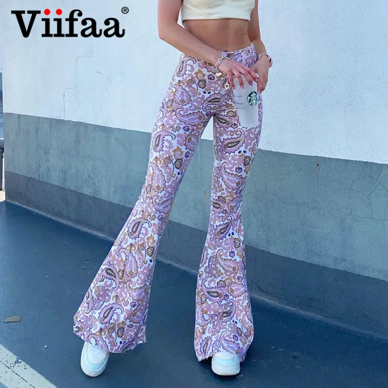 Брюки-клеш Viifaa, фиолетовые, с винтажным принтом, корейские, модные, узкие, женские, Осенние, уличные, 2021
Брюки-клеш Viifaa, фиолетовые, с винтажным принтом, корейские, модные, узкие, женские, Осенние, уличные, 2021