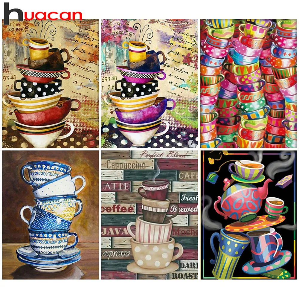 Huacan Diy Diamond Painting Cup Color Home Decor Full Square/round Mosaic Embroidery Scenery Wall Stickers
Huacan Diy Diamond Painting Cup Color Home Decor Full Square/round Mosaic Embroidery Scenery Wall Stickers