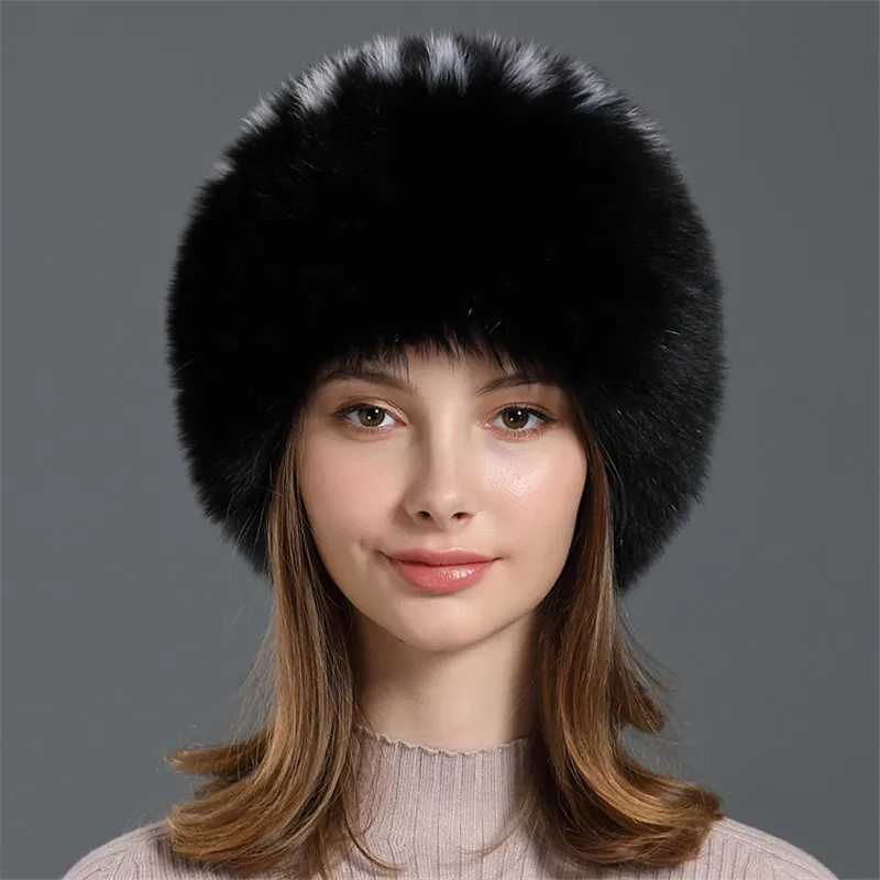 Fox Fur Beanie Hat Women Winter Warm Fur Hat Women Korean Casual Ear Protection Fox Fur Thick Warm Brimless Fur Hat
Fox Fur Beanie Hat Women Winter Warm Fur Hat Women Korean Casual Ear Protection Fox Fur Thick Warm Brimless Fur Hat