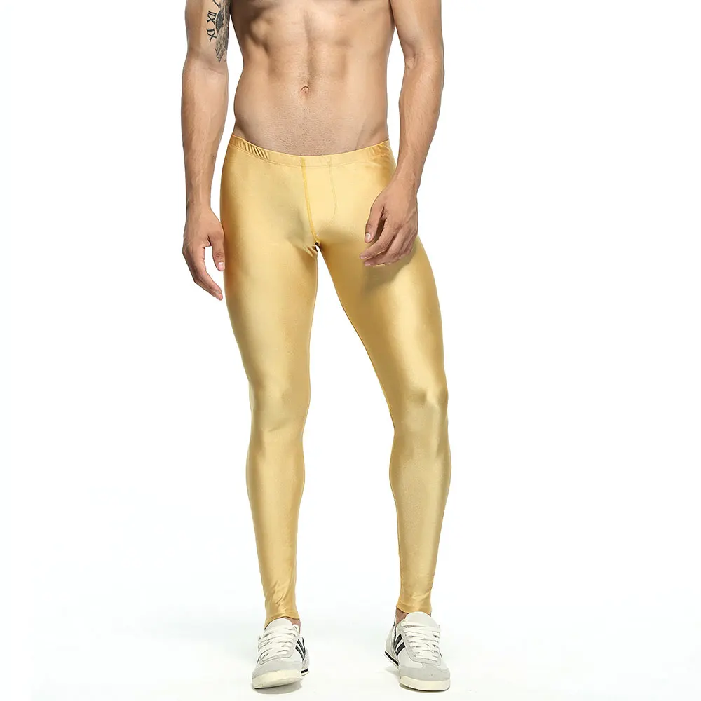 Tight Long-Johns Mens Leggings Solid Stretch Training-pants Elastic Low-waist Trousers Long Underwear Sports Wear for Men Gym
Tight Long-Johns Mens Leggings Solid Stretch Training-pants Elastic Low-waist Trousers Long Underwear Sports Wear for Men Gym