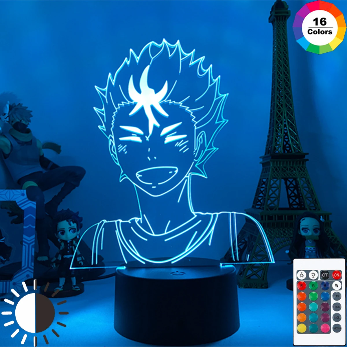 НОЧНИК В Стиле Аниме Haikyuu Yu Nishinoya для спальни, декор, светильник, детский подарок на день рождения, манга Nishinoya Haikyu, светодиодный 3d светильник
НОЧНИК В Стиле Аниме Haikyuu Yu Nishinoya для спальни, декор, светильник, детский подарок на день рождения, манга Nishinoya Haikyu, светодиодный 3d светильник