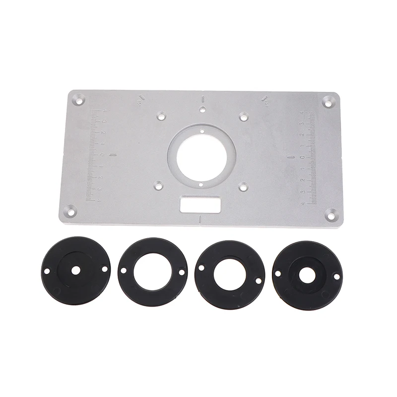 Woodworking Trimming Machine Flip Board Aluminum Router Workbench Insert Plate 235 X 120 X 8 Mm With Woodworking Ring
Woodworking Trimming Machine Flip Board Aluminum Router Workbench Insert Plate 235 X 120 X 8 Mm With Woodworking Ring