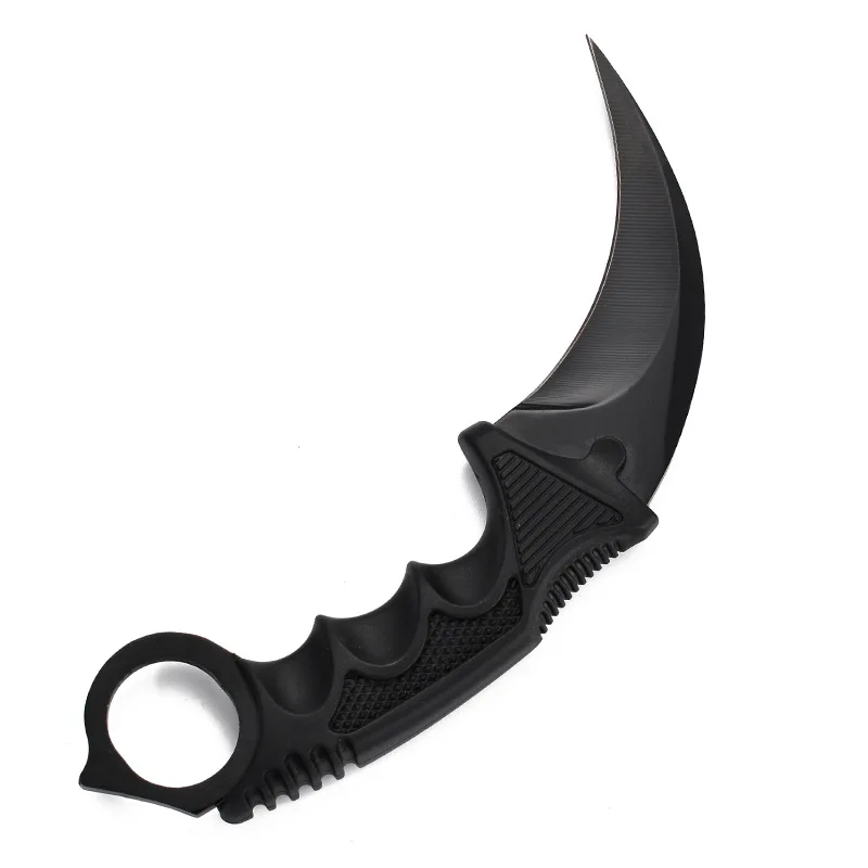 7.48'' CS GO Karambit Knife Fixed Blade Survival Tactical Training Knife Outdoor Camping Hunting Claw Knives EDC Multi Tool
7.48'' CS GO Karambit Knife Fixed Blade Survival Tactical Training Knife Outdoor Camping Hunting Claw Knives EDC Multi Tool
