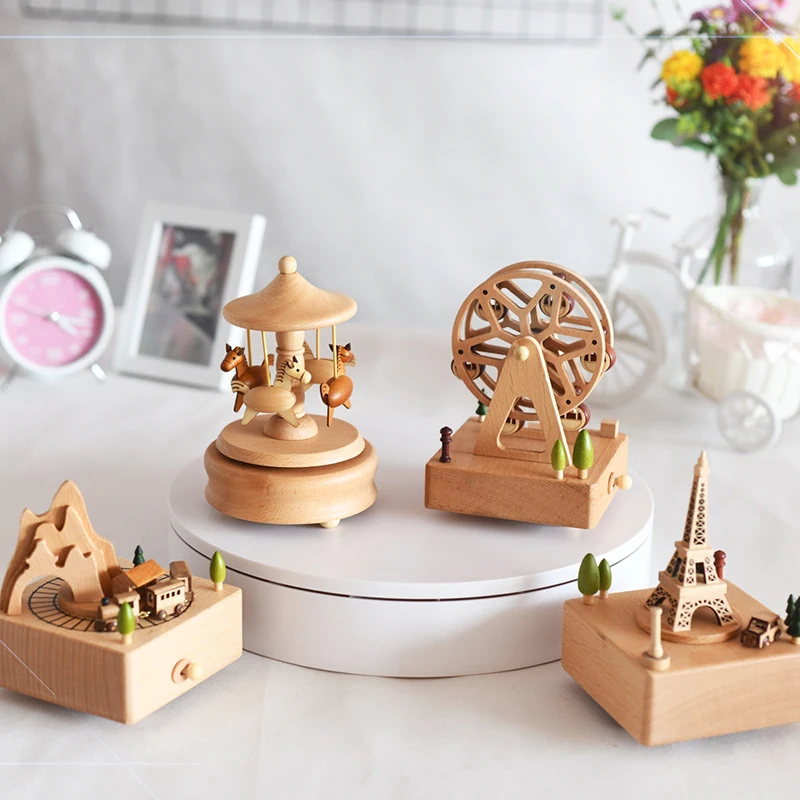 Wooden Music Box Musical Wooden Boxes Creative Gift Birthday Gift Music Box Christmas Gift Home Decoration Accessories
Wooden Music Box Musical Wooden Boxes Creative Gift Birthday Gift Music Box Christmas Gift Home Decoration Accessories