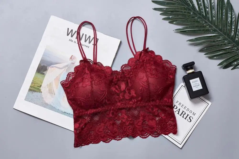 New Arrival Women Push Up Wireless Lace Bra Top Women Plus Size Bralette Underwear Lingerie Full Cup
New Arrival Women Push Up Wireless Lace Bra Top Women Plus Size Bralette Underwear Lingerie Full Cup