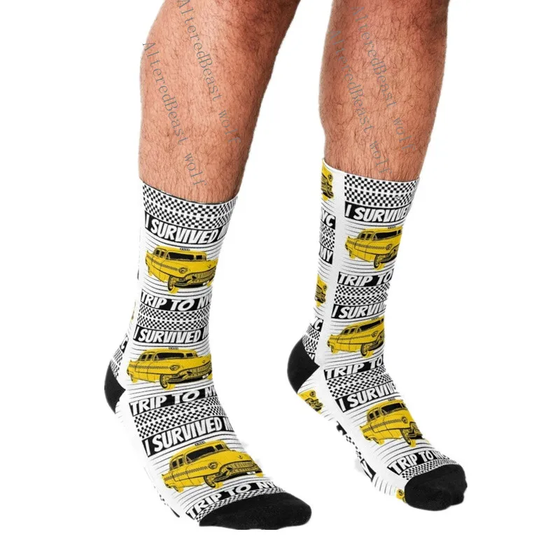 Men's Funny socks I Survived My Trip to NYC Yellow car Socks harajuku Men Happy hip hop Novelty boys Crew Casual Socks for men 
Men's Funny socks I Survived My Trip to NYC Yellow car Socks harajuku Men Happy hip hop Novelty boys Crew Casual Socks for men