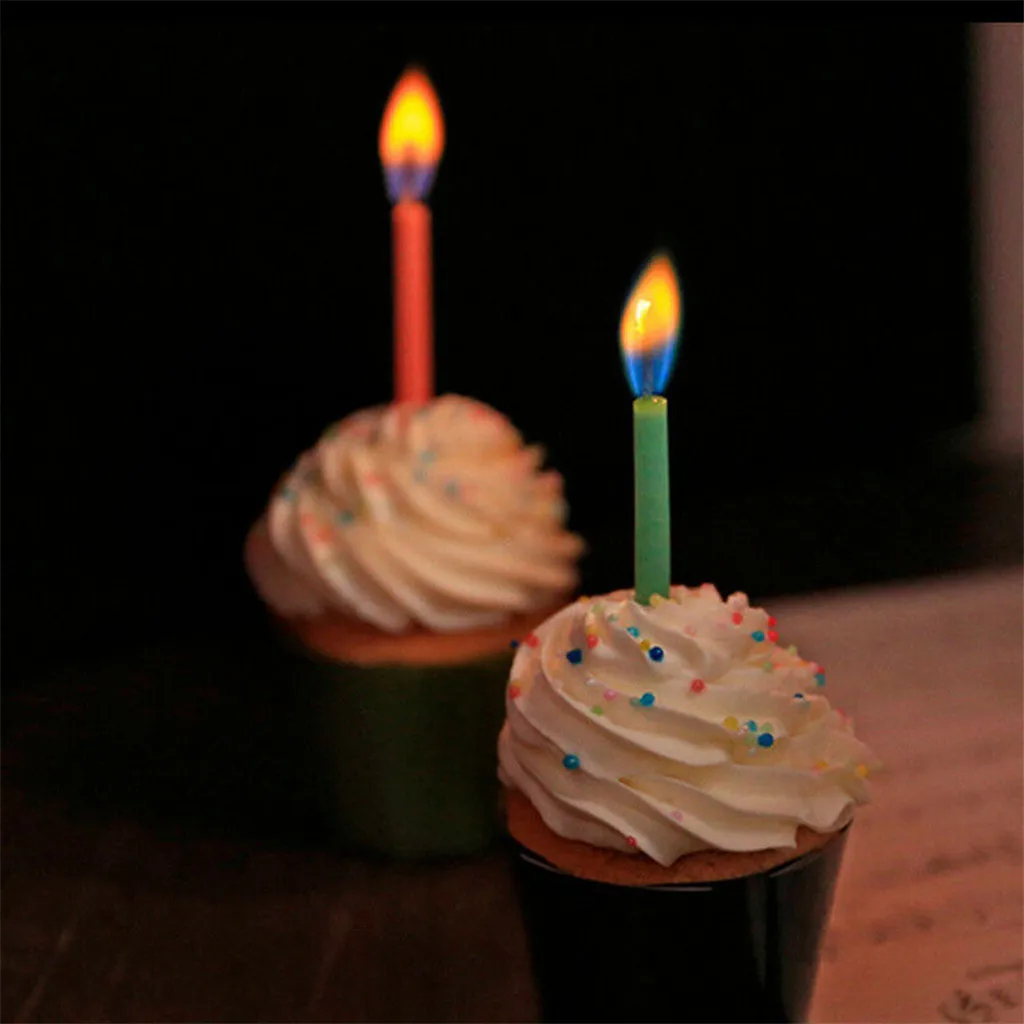 Birthday candle party wedding holiday colorful flame environmental protection edible wax cake decor colorful flame candle
Birthday candle party wedding holiday colorful flame environmental protection edible wax cake decor colorful flame candle