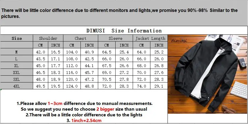 DIMUSI Mens Jackets Spring Autumn Casual Solid Color Coats Mens Sportswear Baseball Slim Jackets Male Bomber Jackets 4XL,YA824
DIMUSI Mens Jackets Spring Autumn Casual Solid Color Coats Mens Sportswear Baseball Slim Jackets Male Bomber Jackets 4XL,YA824