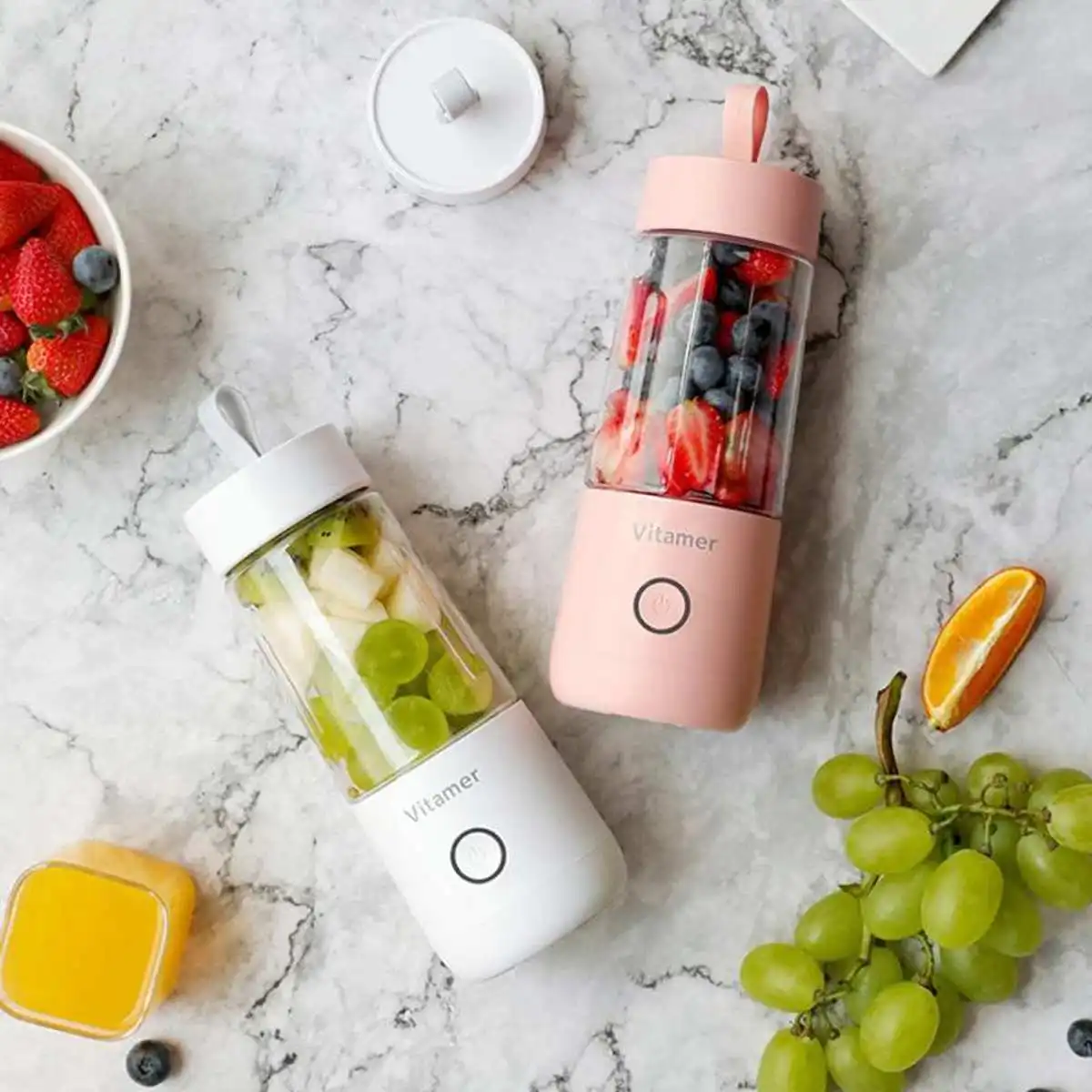 350ml Portable Electric Fruit Juicer USB Rechargeable Mixer Electric Juicer Smoothie Maker Blender Sports Juicing Bottle
350ml Portable Electric Fruit Juicer USB Rechargeable Mixer Electric Juicer Smoothie Maker Blender Sports Juicing Bottle
