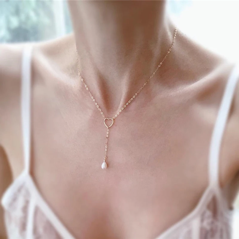Natural Pearl Necklace Handmade Y Necklace Jewelry 14K Gold Filled Choker Pendants Boho Collier Femme Kolye Boho Women Jewelry
Natural Pearl Necklace Handmade Y Necklace Jewelry 14K Gold Filled Choker Pendants Boho Collier Femme Kolye Boho Women Jewelry