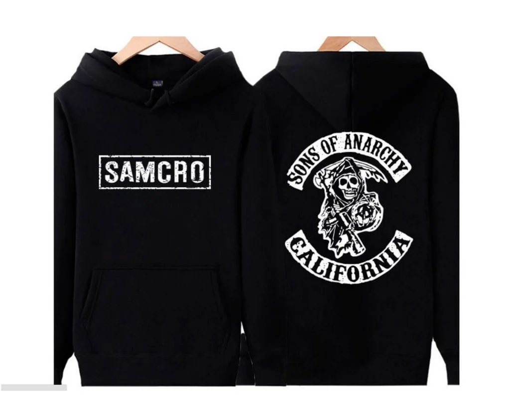 2021NEW Sons of Anarchy logo zipper Sweatshirt Men Zipper Hoodies Autumn Hoodie Winter Long Fashion Casual Clothes
2021NEW Sons of Anarchy logo zipper Sweatshirt Men Zipper Hoodies Autumn Hoodie Winter Long Fashion Casual Clothes