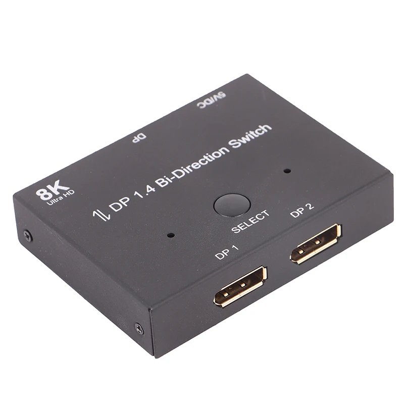DisplayPort 8K DP 1.4 Switch Bi-Direction Splitter Converter Multisource Display
DisplayPort 8K DP 1.4 Switch Bi-Direction Splitter Converter Multisource Display